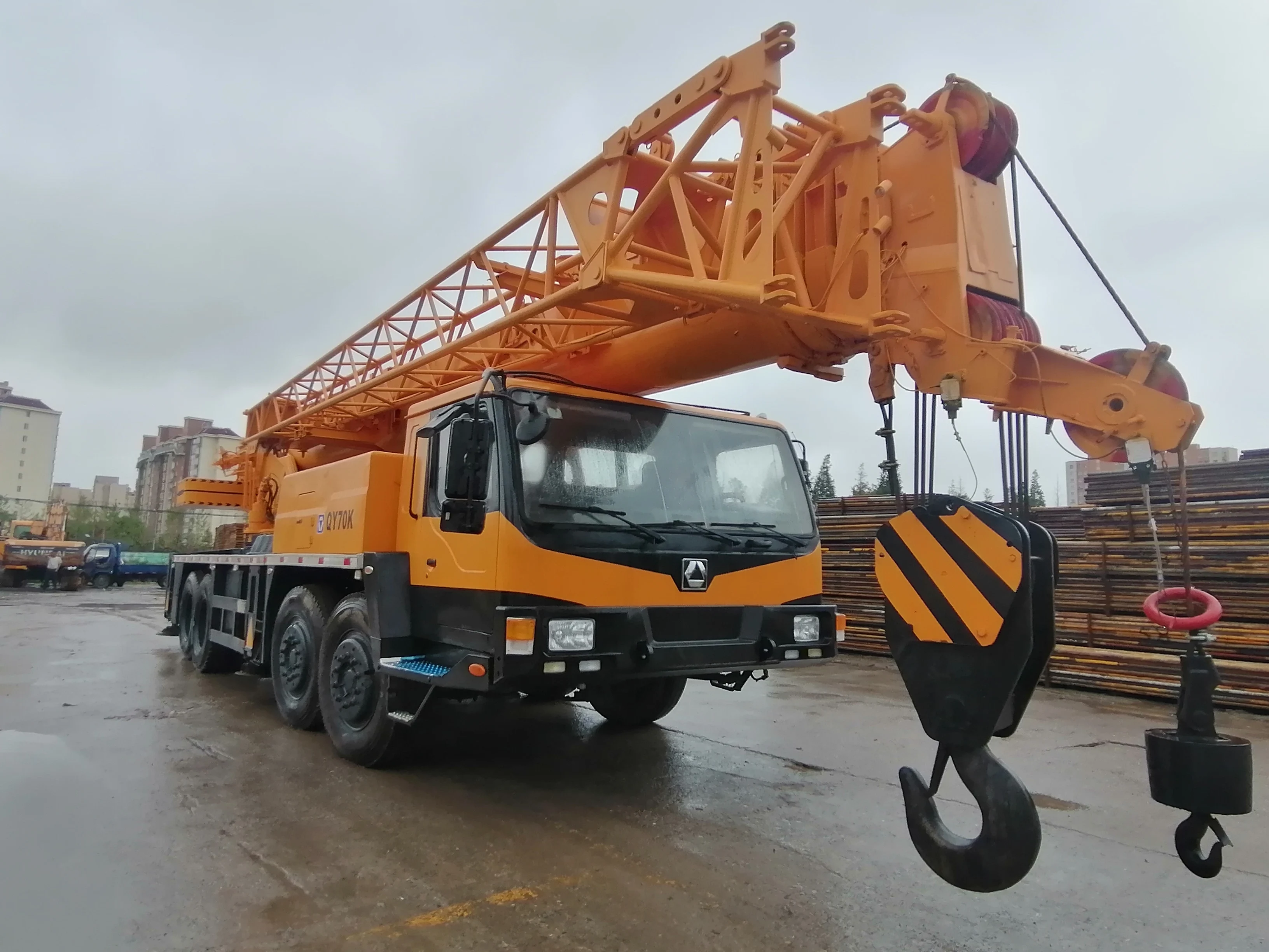 China Brand Zoomlin Sany Xcm Secondhand Used Truck Crane Mobile Crane