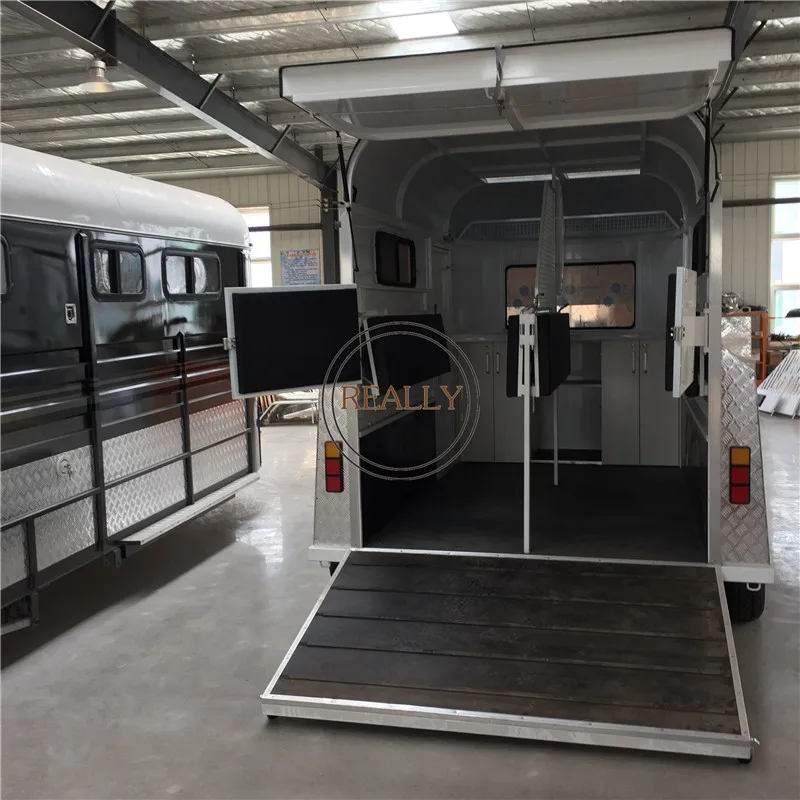 2024 2 Horse Trailer With Living Quarters Europe Standard Galvanized