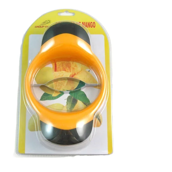 
rubber handle mango cutter 