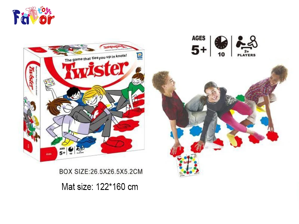 Classic Twister Funny Family Moves Board Game Children Friend Body Games New USA 