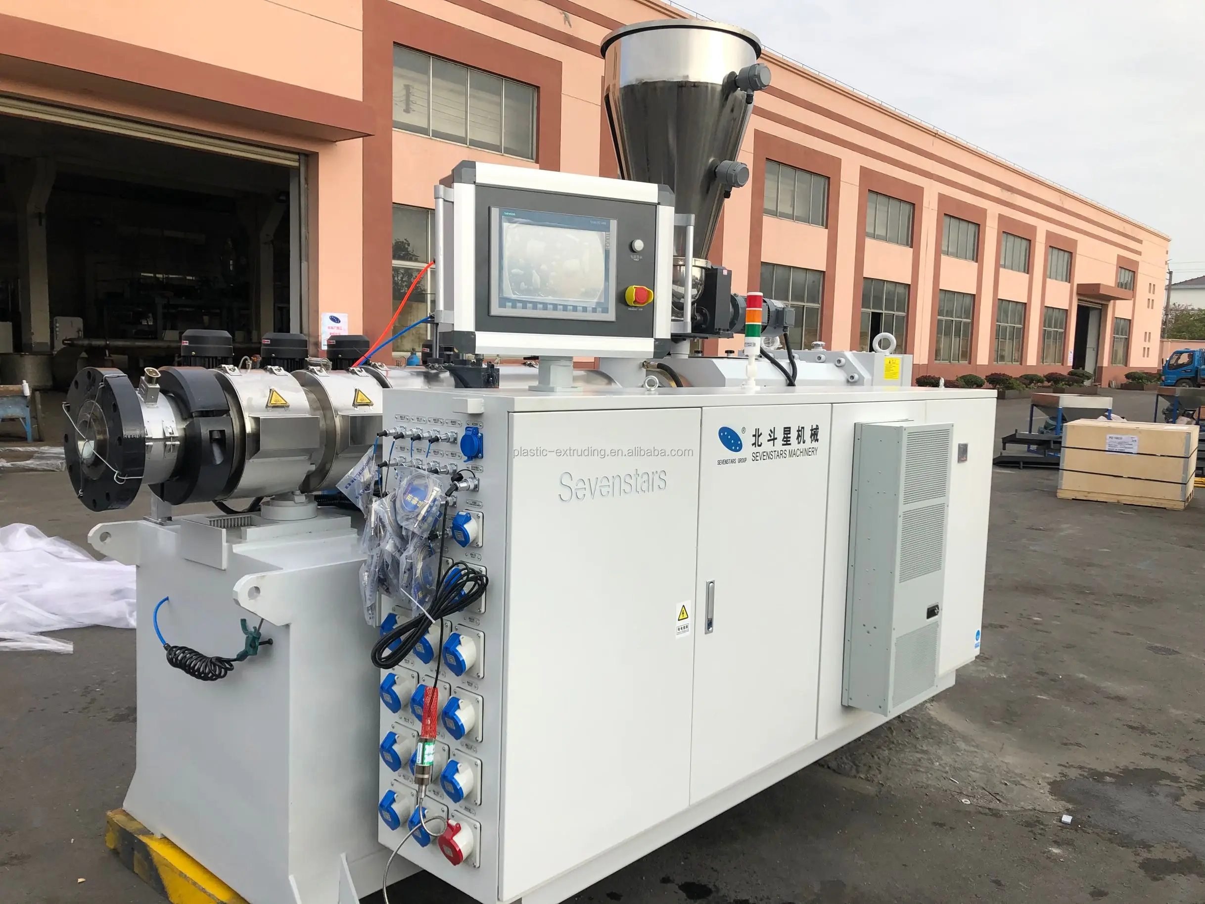 2063mm Pvc Conduit Pipe Manufacturing Machine Test Tube Making Machine