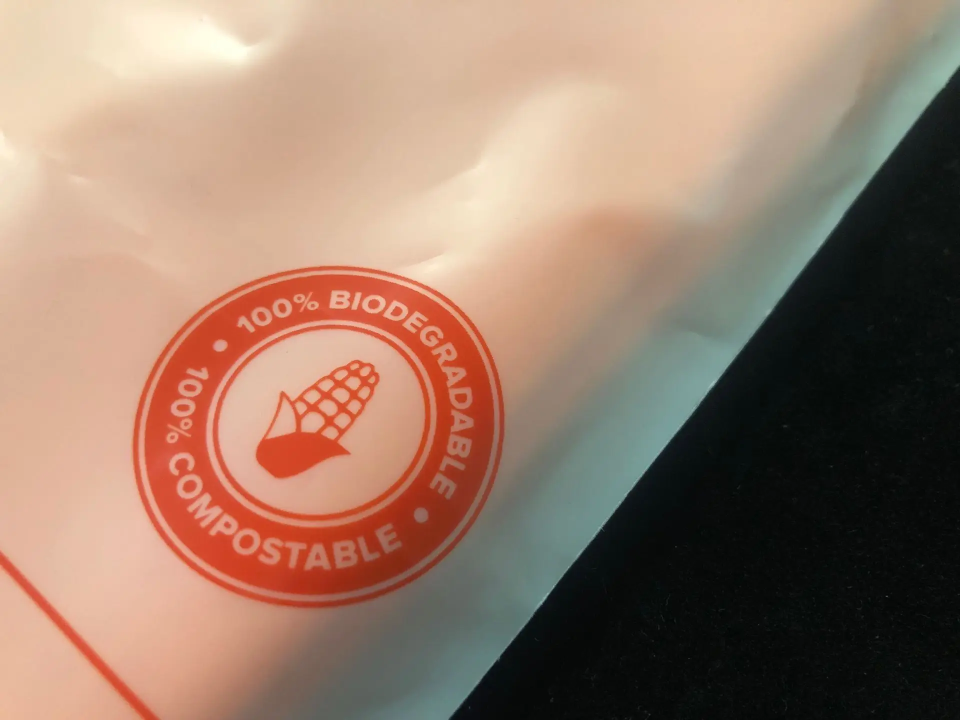 Custom compostable 100 biodegradable plastic bags resealable zipper bag biodegradable biodegradable zip bags details
