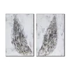 Modern wall art grey Angel wings oil painting hand painted canvas painting picture vintage poster home decor wholesale