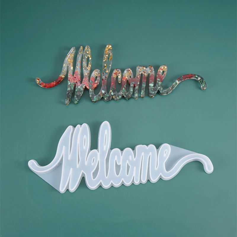 Dm639 English Blessing Words Happy Birthday Resin Epoxy