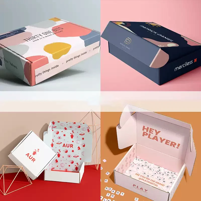 Custom Colored Corrugated Cartons - Eco-Friendly Packaging
