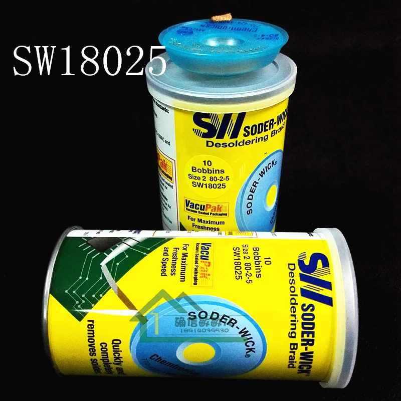 Solder Removing Copper Desoldering Braided Wick Wire/sw18025 Bga