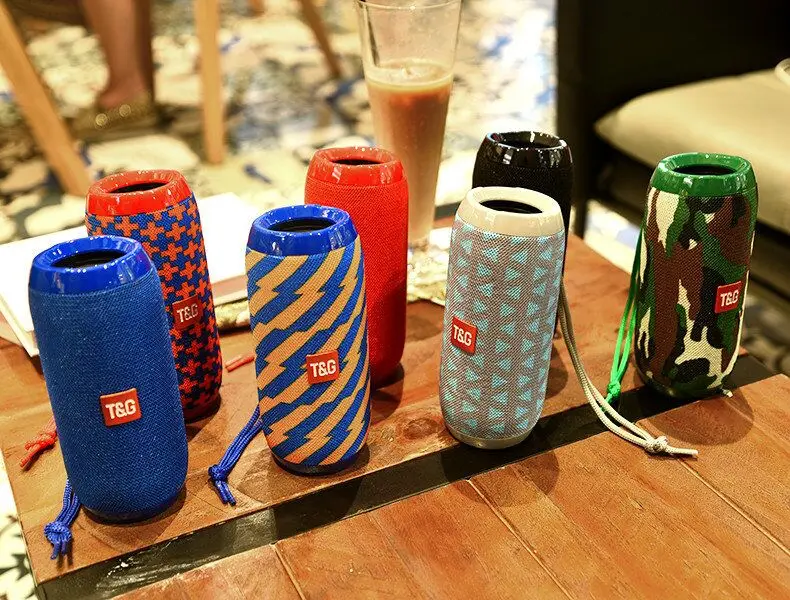 Outdoor Portable TG117 Wireless Speaker Fabric waterproof Customize with SD/USB - ANKUX.COM