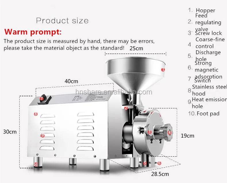 2020 Mini Grain Grinder Pepper Flour Mill Grinding Machinery Prices