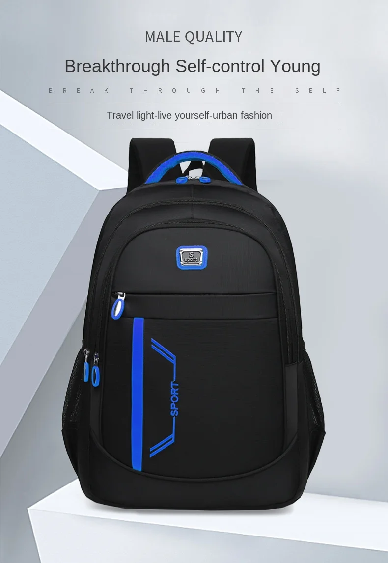 Women's Korean Style Large Capacity Backpack Men's Computer Bag Fashionable Schoolbag for Junior Senior High School Backpack