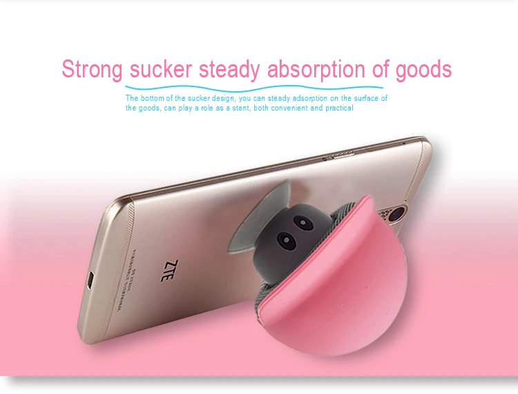 Cute Design Wireless Mini Waterproof Mushroom bluetooth Speaker With Sucker phone holder - ANKUX.COM
