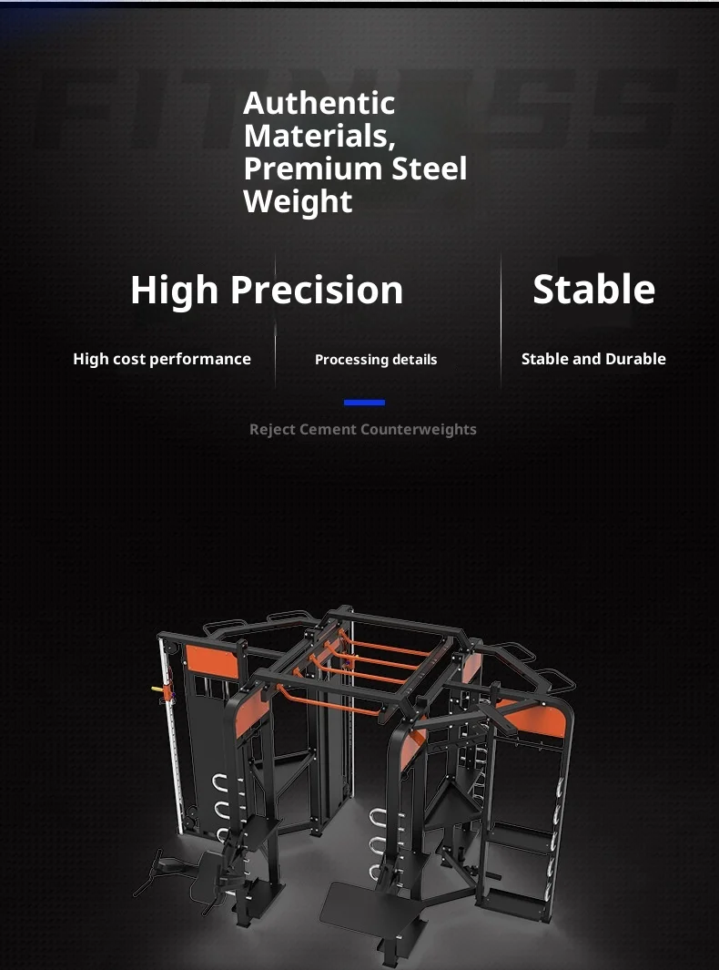 360 All-round Comprehensive Trainer Steel Smith Machine Gantry Frame ...