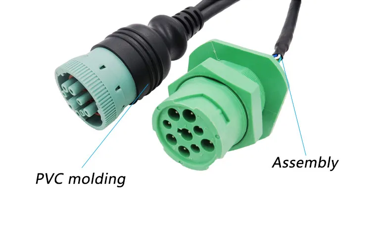 Truck Deutsch 9 Pin Plug Cable Male Female J1939 Connector Buy J1939