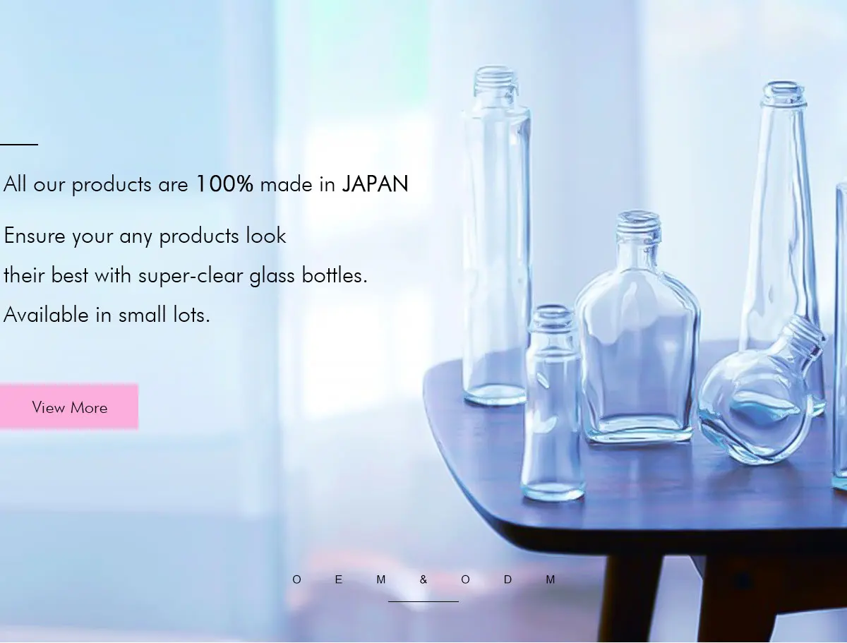 JAPAN SEIKO GLASS CO.,LTD. - Glass Bottle, Glass Jar