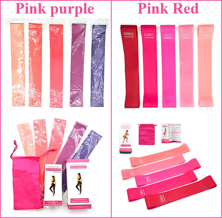 Resistance Band Set Custom Logo Wholesale Resistant Loop Elastic