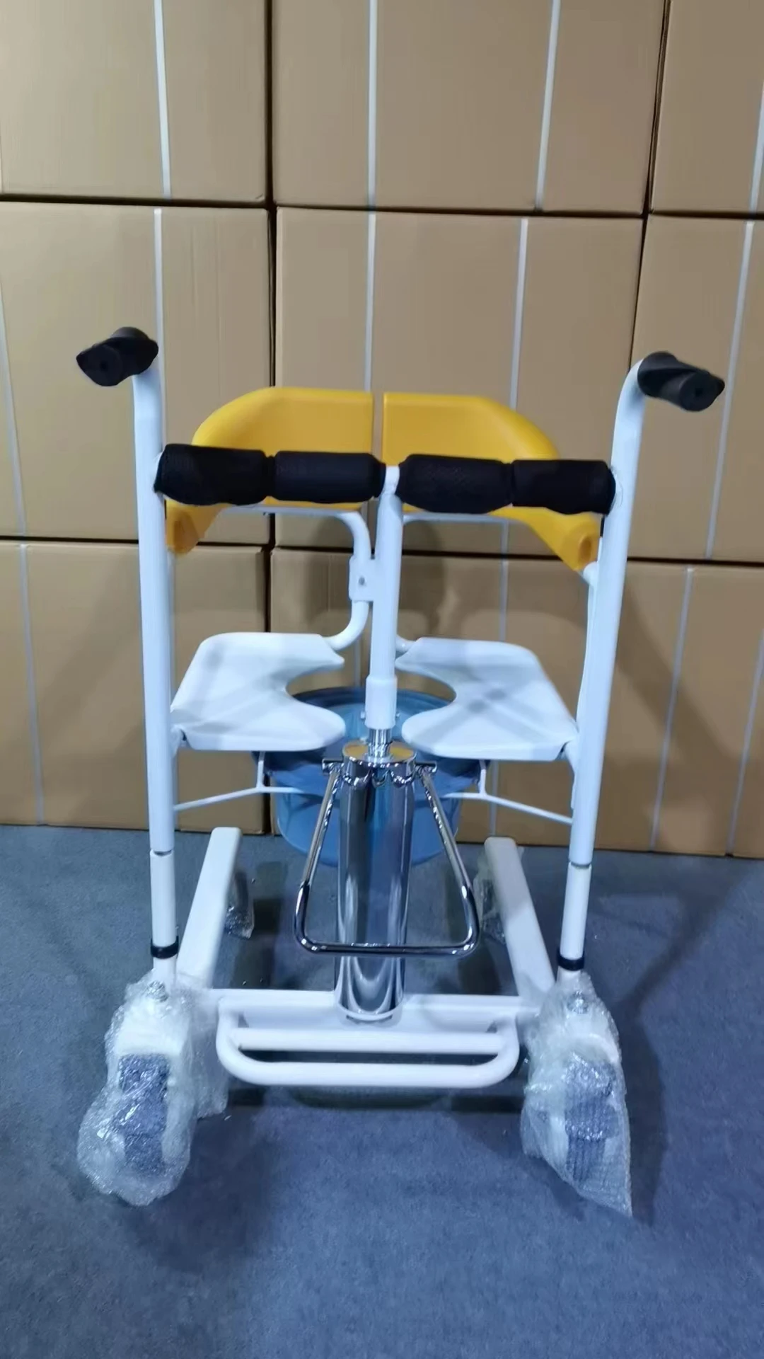 Lift And Transfer Wheelchair Hydraulic Moving Machine Nursing