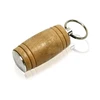 Beer brand event party gift customized laser etching logo 16GB wooden barrel shape usb flash disk