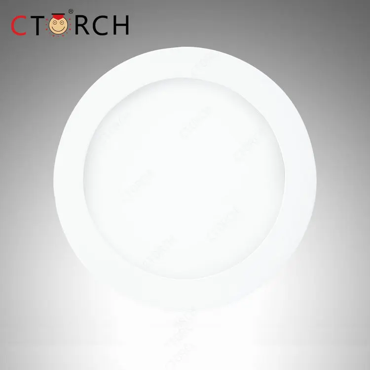 6W 12W 18W 24W Mounted Round Surface LED Panel Light