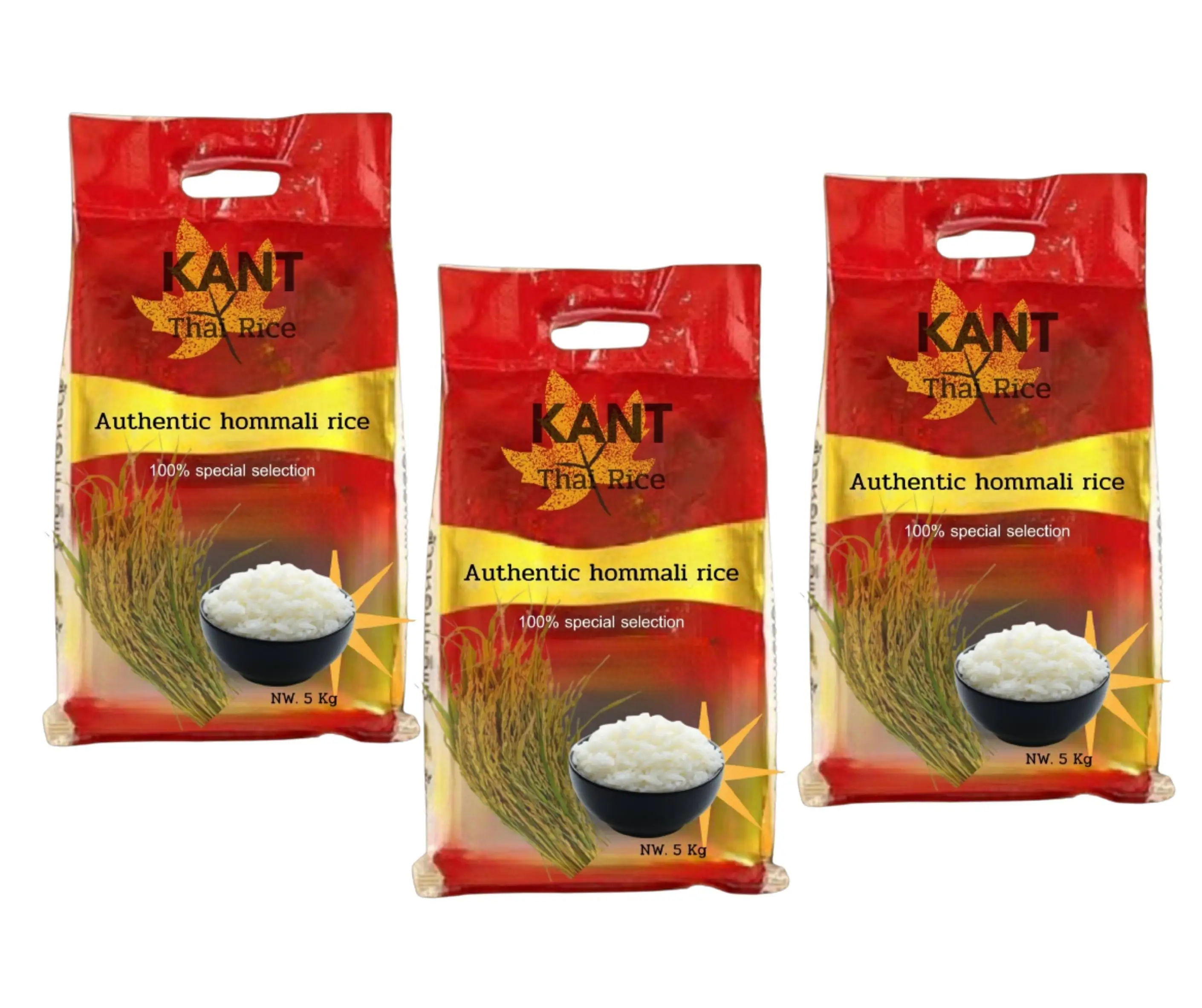 Hommali Jasmine Kant Thai Rice 5 Kg Thai Rice Premium Grade From
