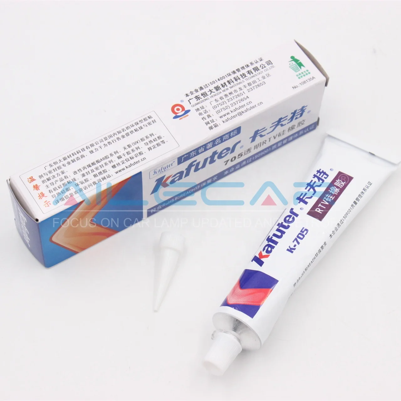 Kafuter 45g Transparent Silicone Industrial Adhesive K-705 Rtv Silicone ...