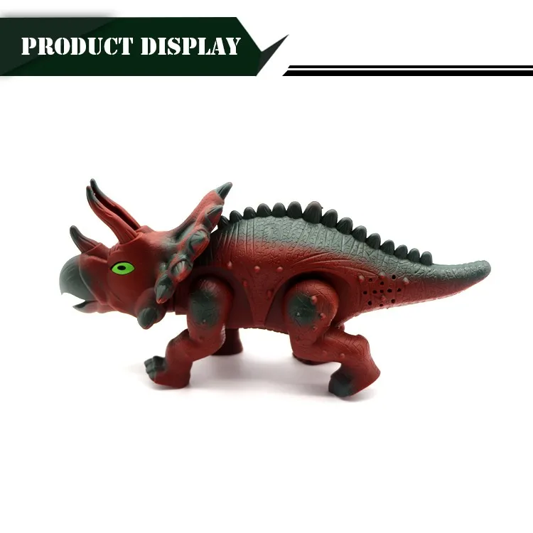 2021 New plastic moving electronic dinosaur toy with simulation sounds and beautiful lights