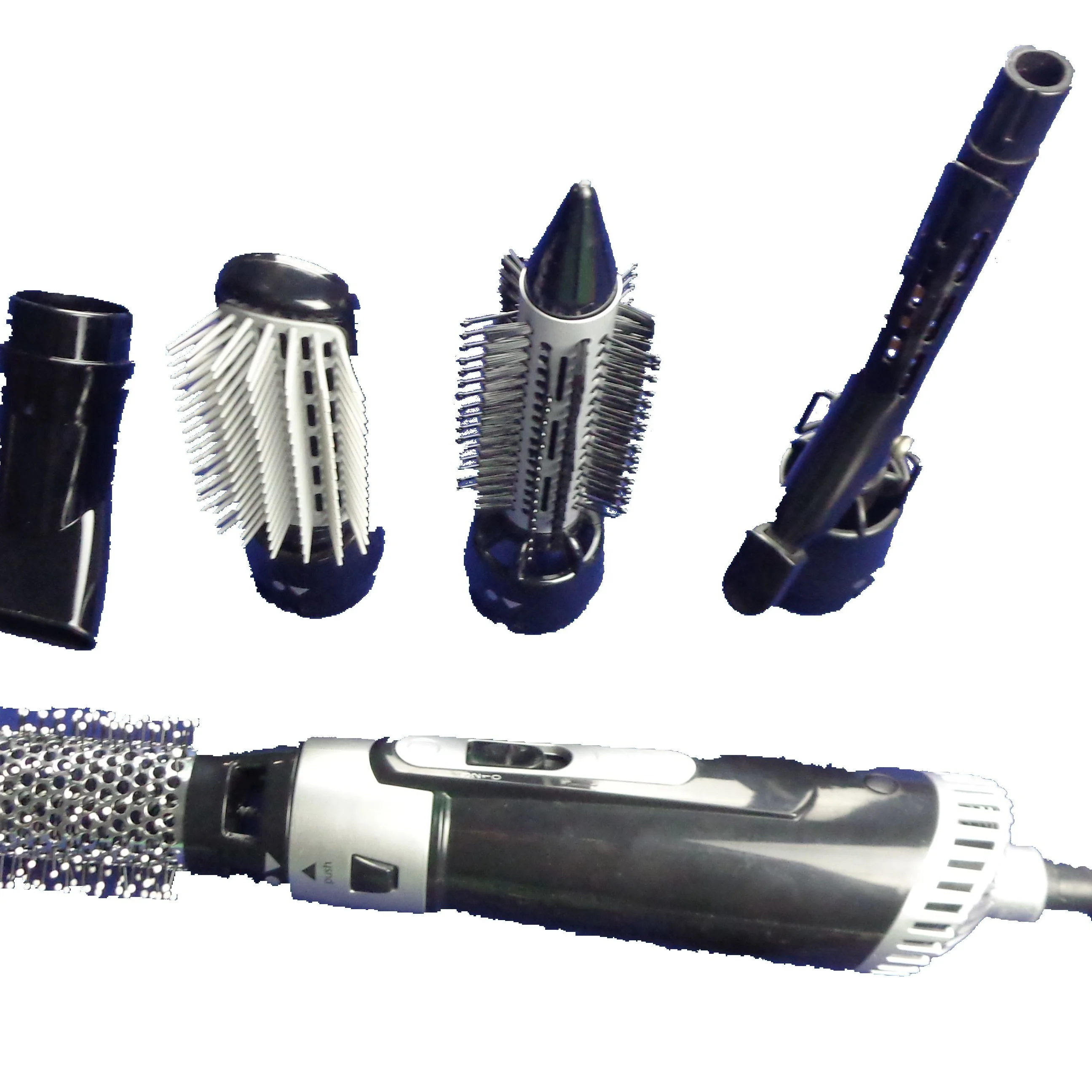 
dual voltage 110 V 220 V hot air hair brush 
