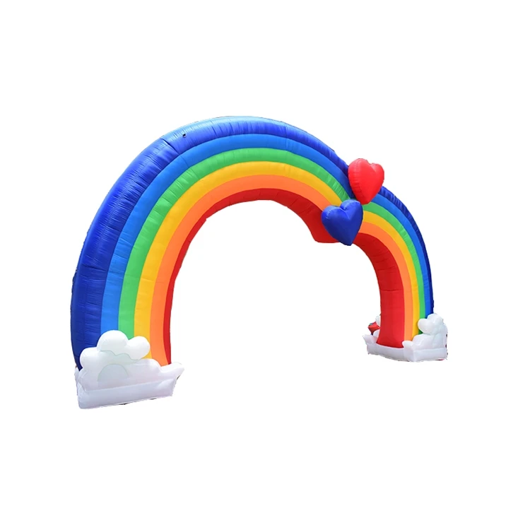 Promotional Inflatable Rainbow Balloon Arch For Party Decoration Buy