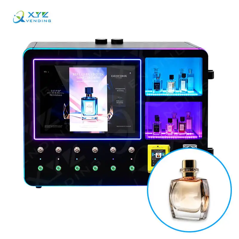Wall Mounted Cologne Vending Machine - Touch Screen Perfume