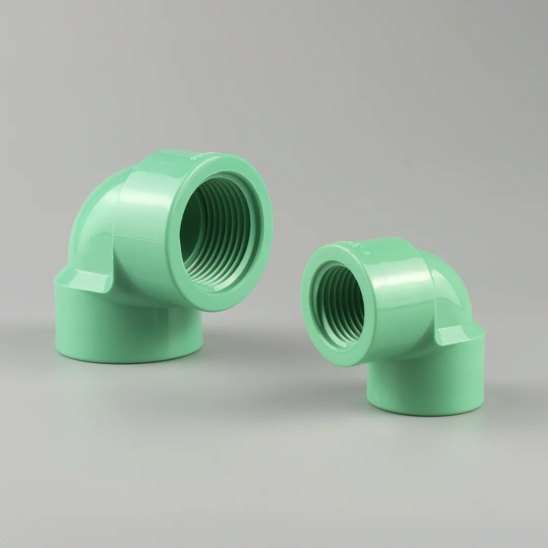 Pvc Female Threaded Pipe Fitting Elbow Plastic Threaded Elbow Buy Bsp Pvc Threaded Fittings