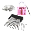 21Pcs Different Shape Double Sided Lock Keys Set 12 Pcs Locksmith Supplies Lock Pick Tool 1 Pcs Practice Transparent Lock