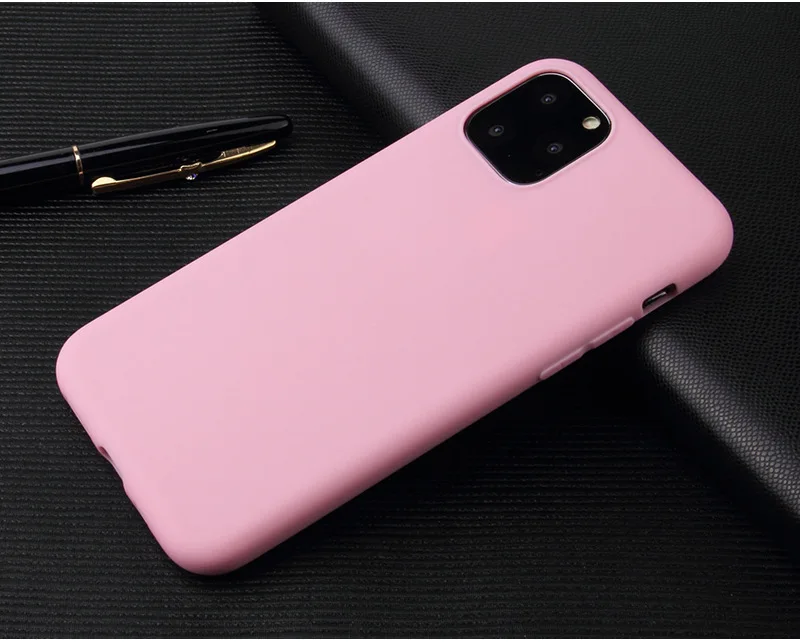 Colors Soft Touch Matte Tpu Silicone Wholesale Mobile Cell Phone Case