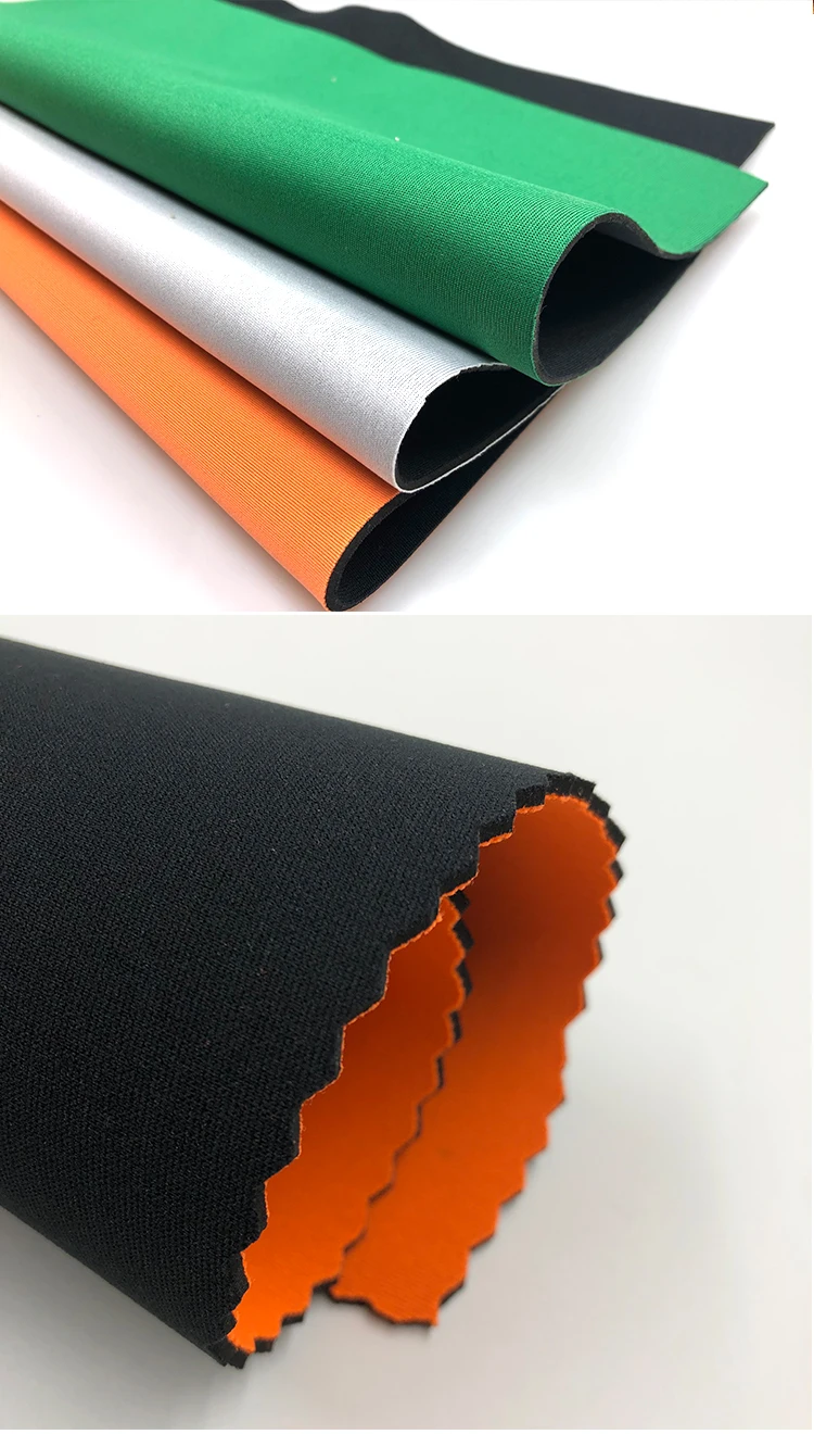 Embossed Custom Colorful Pattern 100%cr With Embossed Neoprene Fabric ...