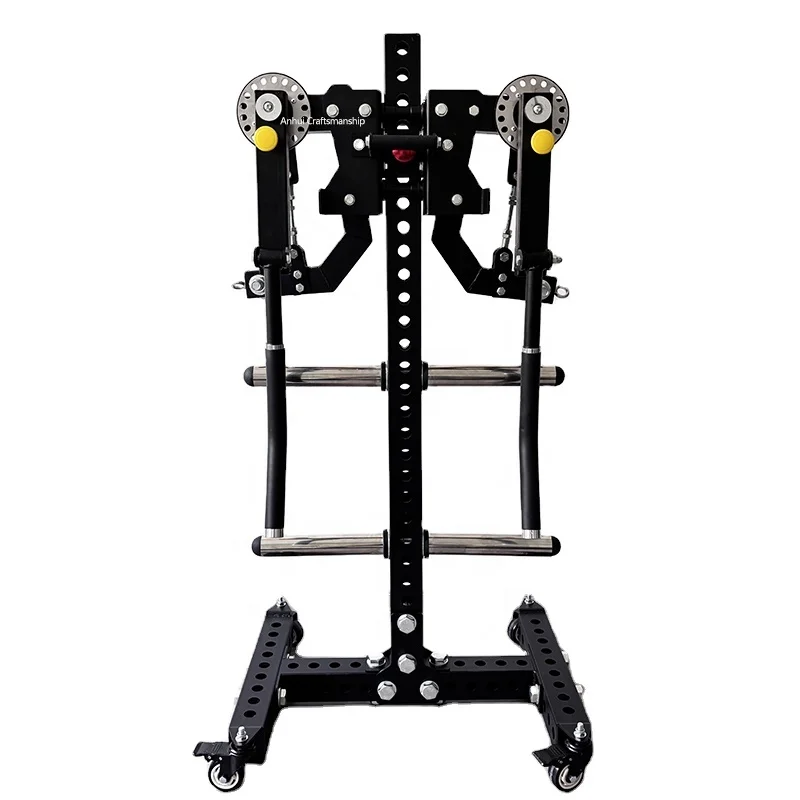 75x75mm Square Tube Squat Rack - Versatile Home Gym Power Cage