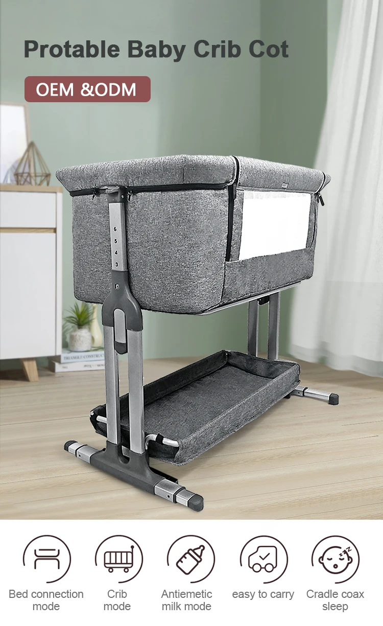 Latest Design Next To Me Crib Swing Baby Cradle Cots Cribs For Baby