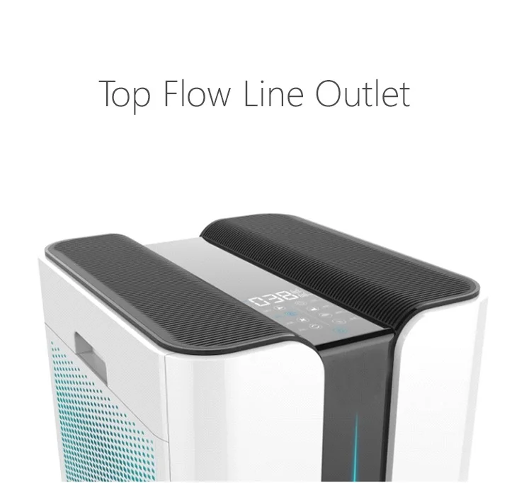 2019 custom smart small table app wifi air purifier hepa carbon filter air cleaner for home