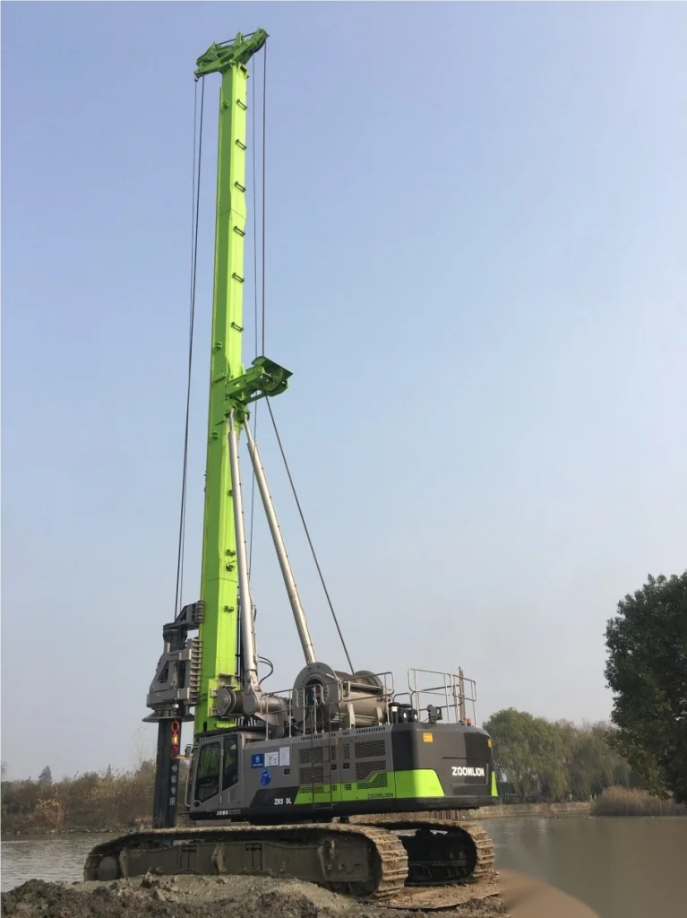 Zr360l Piling Machinery Rotary Drilling Rig Mining 100m Drilling Depth ...