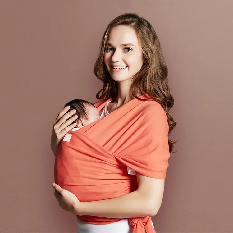organic Baby Wrap Sling Carrier Bamboo material infant new born swaddle
