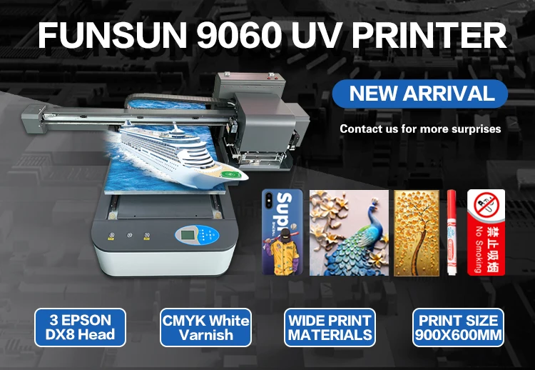 Top Verkauf Funsunjet A1 Uv 3D Wirkung Druckmaschine Uv-Flachbettdrucker  Mit 2 Dx8 Köpfe - Buy Top Verkauf Funsunjet A1 Uv 3D Wirkung Druckmaschine  Uv-Flachbettdrucker Mit 2 Dx8 Köpfe,Funsunjet A1 Uv 3D Bild