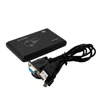 RS232 TCP/IP 8cm Small desktop 13.56mhz RFID NFC S50 S70 Card reader writer for Door Open Access Control System
