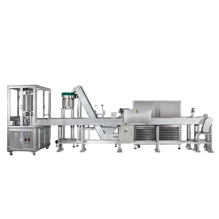 6 Nozzles Automatic Lip Balm Production Manufacturing Process Tenz Hot