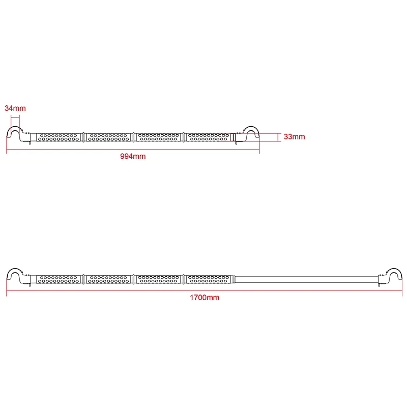 Car Clothes Rack,Car Clothes Hanger Bar,Retractable Vehicle Clothing