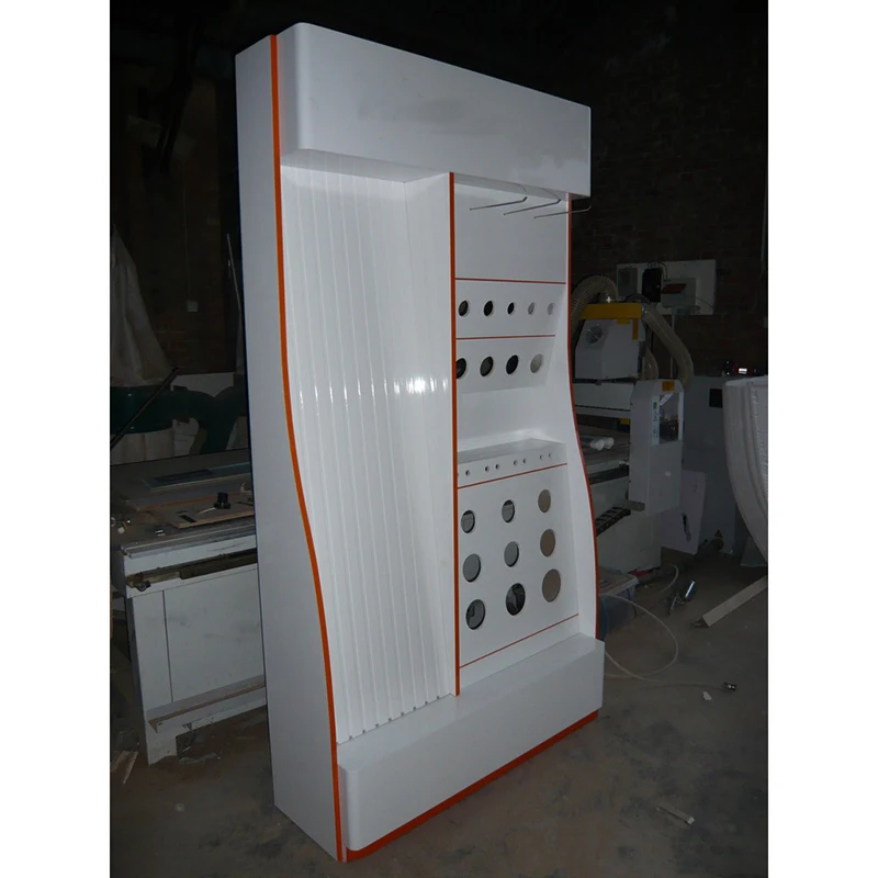 Custom Made Led Light Display Cabinet Store Lamp Bulb Iron Display Rack ...