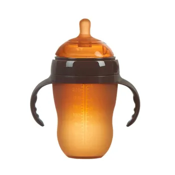 feeding bottle silver