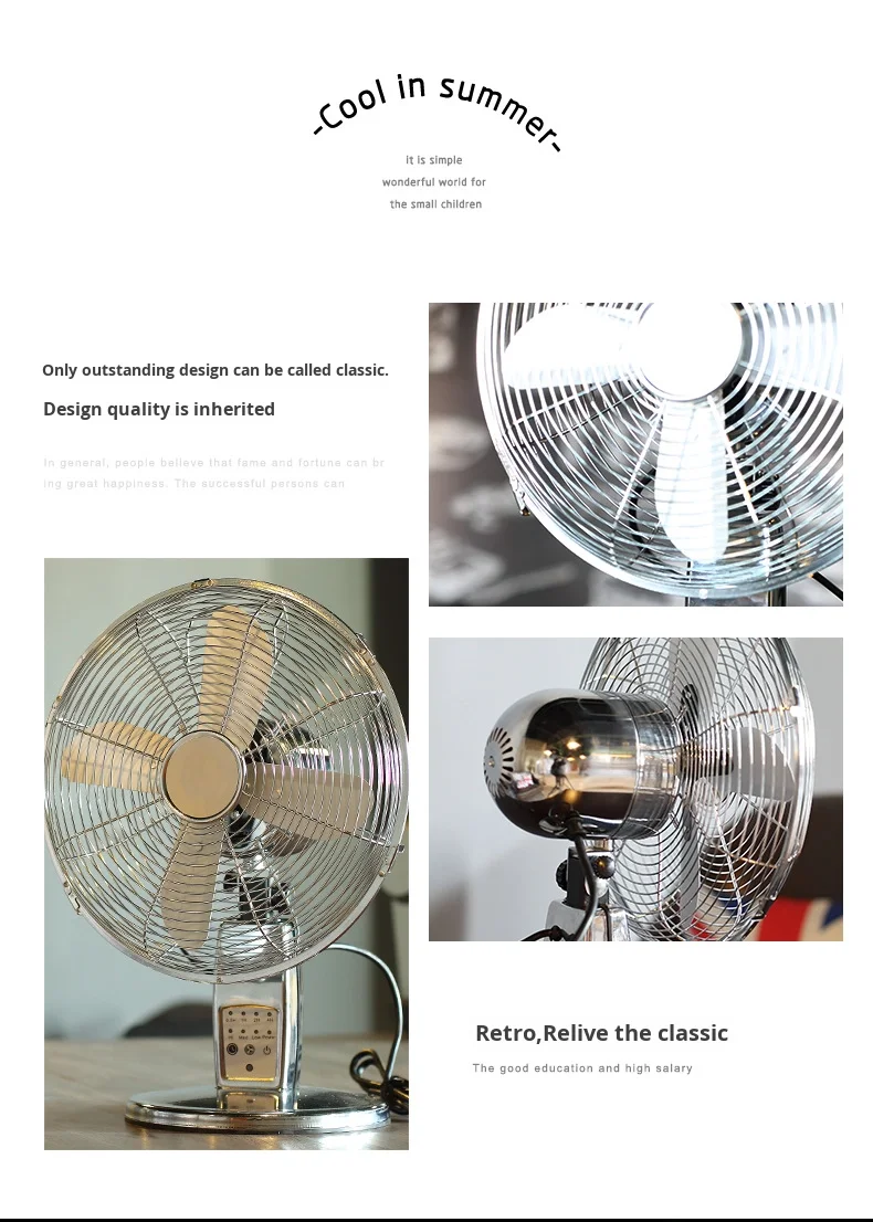 Table Fan, 220-240VC, Electric - detail 6