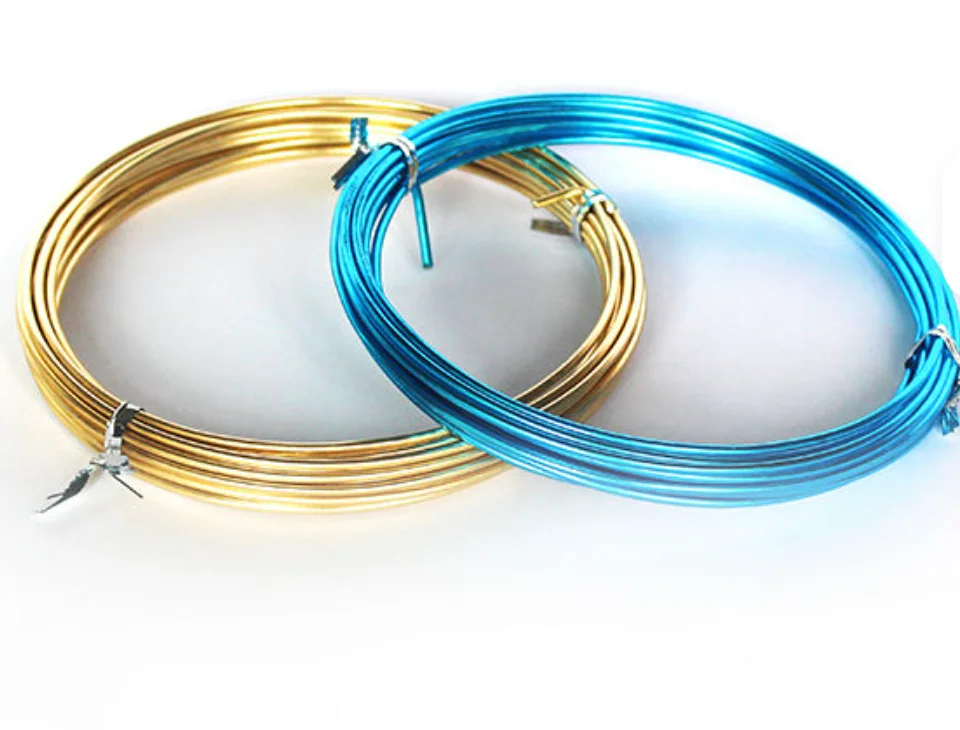 Belling Wire Electro Galvanized Metal Colored Aluminum Baling Wire with Fine ...