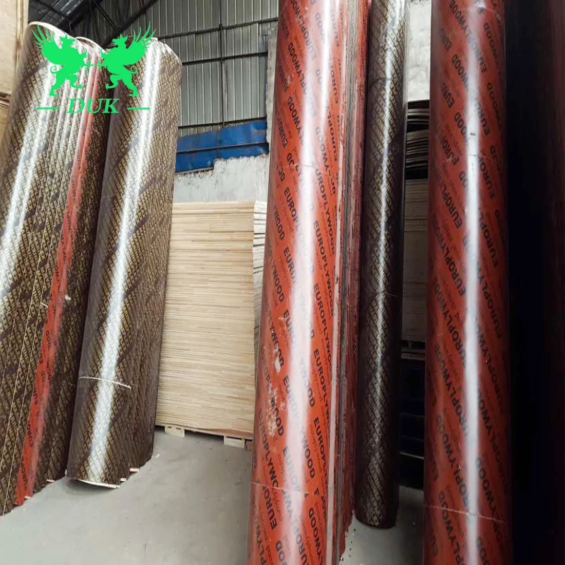 18mm concrete formwork round column film faced plywood