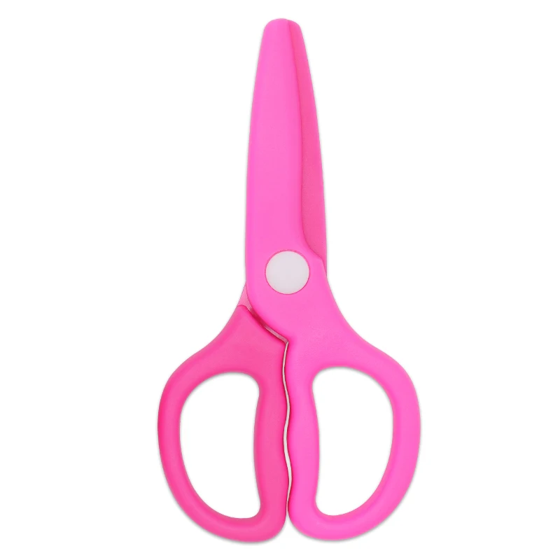 1569 Kids Handmade Plastic Safety Scissors Safety Scissors