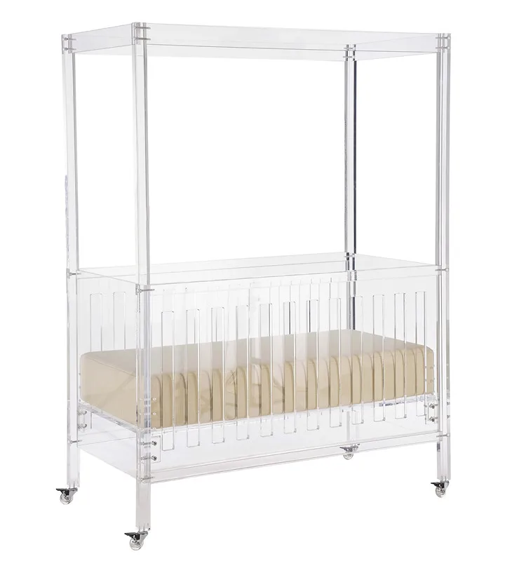 Luxury Acrylic Baby Crib Bed,Baby Furniture,Knock Down Baby Crib Buy