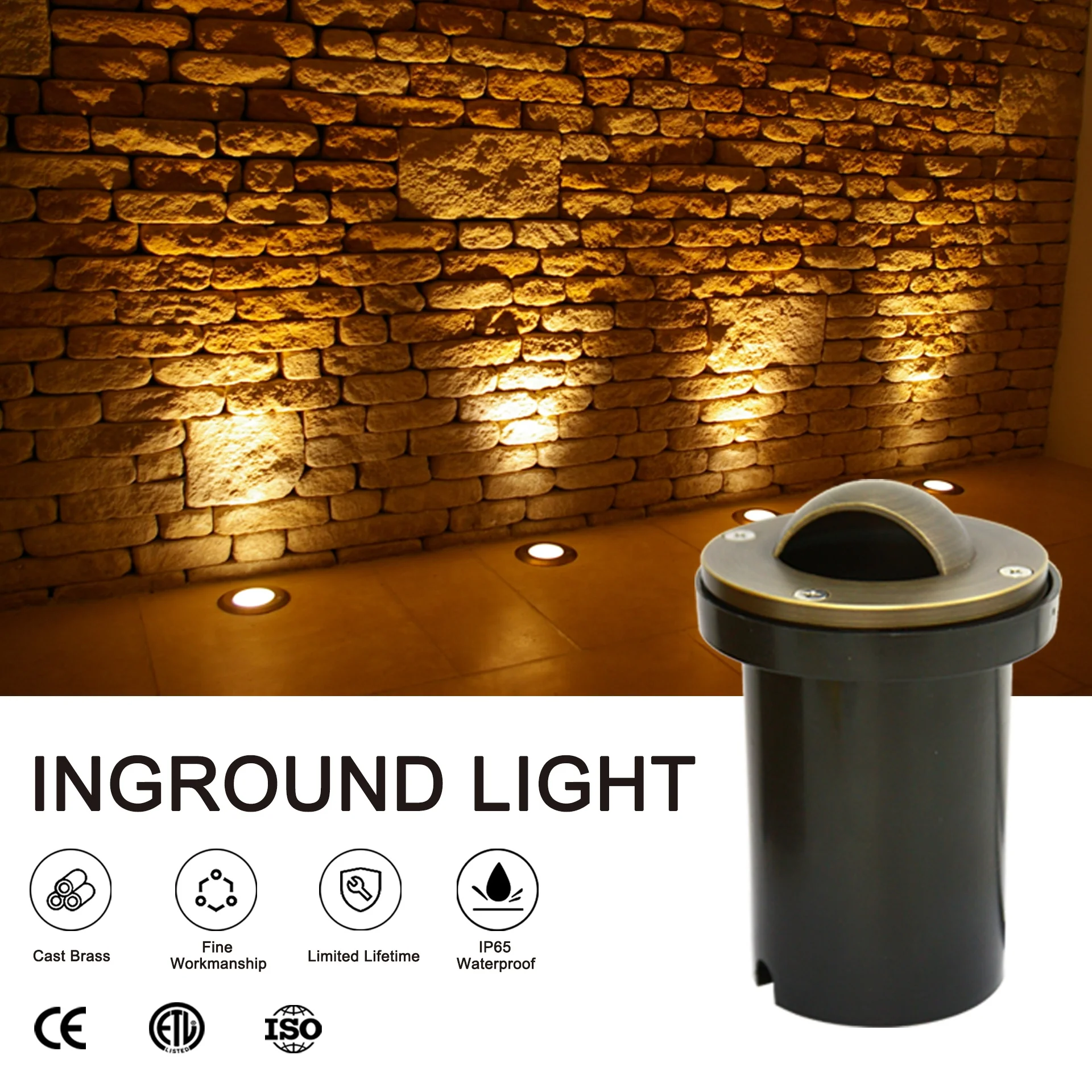 Rgl8802bbr Landscape Pathway Brass Low Voltage Lights 12v Outdoor Low