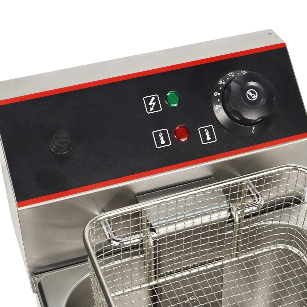 Kitchen Equipment deep fryer with temperature control and timer industrials deep fryer for restaurant details