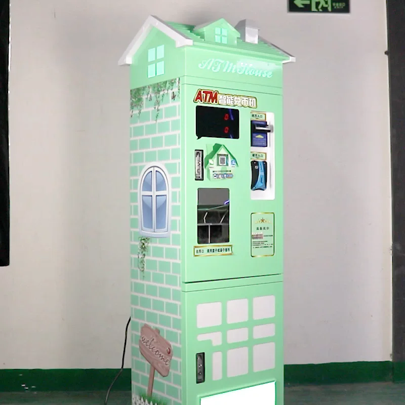 Automatic Exchange Coin Operated Arcade Machine Games Coin Change